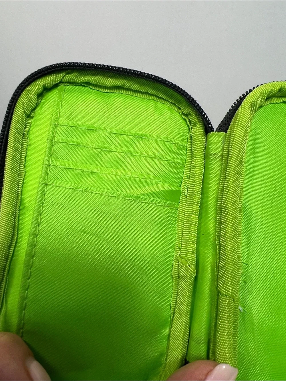 Scout Green & Blue Pattern Wristlet Wallet Clutch
